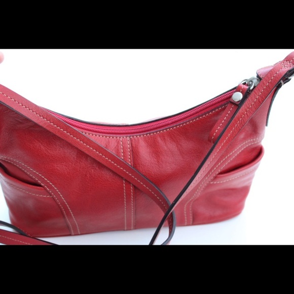 Fossil leather cross body bag - Picture 6 of 9